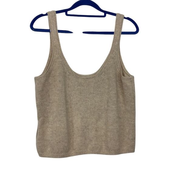 One Grey Day Talia Cashmere Tank Top NWT - Picture 5 of 11